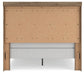 Oliandon - 3 Pc. - Queen Panel Bed, Dresser And Mirror - Light Brown