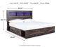 Drystan - Panel Bookcase Bed