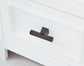 Ashbryn - Extra Large TV Stand - White / Natural