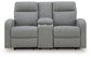 Gauntlet - 2 Pc. - Reclining Sofa And Loveseat - Sterling
