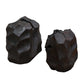 Ember Root - Teak Sculpture (Set of 2) - Black