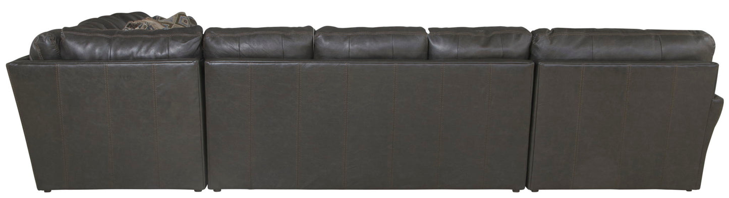Denali - Italian Leather Match Sectional