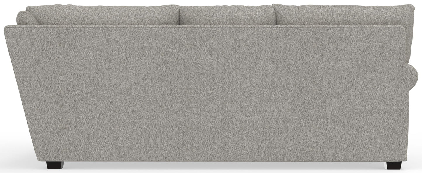 Livingston - Sectional With Comfort Coil Seating, 40" Cocktail Ottoman And Accent Pillows Included