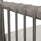 Borneo - Outdoor Dining Chair - White / Dark Gray