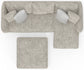 Bucktown - Sofa & Cocktail Ottoman