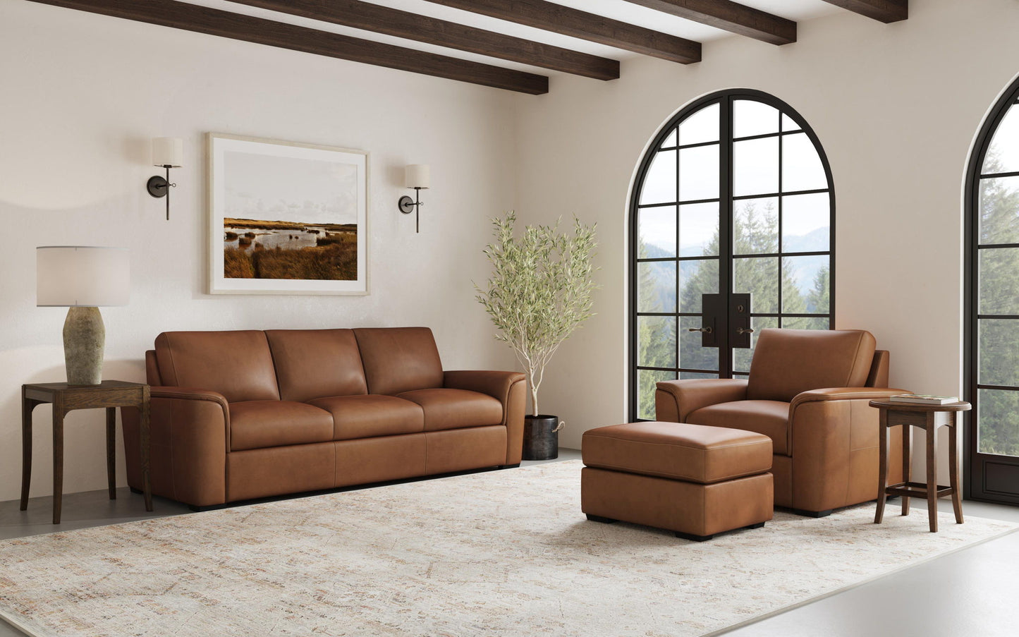 Henry - Ottoman - Caramel