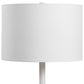 Tanali - Modern Table Lamp - White & Gray