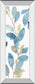 Wild Bluebells III By Isabelle Z - Mirrored Frame Wall Art - Blue
