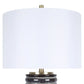 Ripple Charcoal Ribbed Ceramic Table Lamp (Set of 2) - Speckled Charcoal