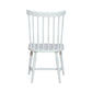 Palmetto Heights - Spindle Back Side Chair - Shell White & Driftwood