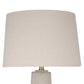 Mystic Frost Glass Table Lamp With Night Light (Set of 2) - Frosted Glass / Frosted Crystal