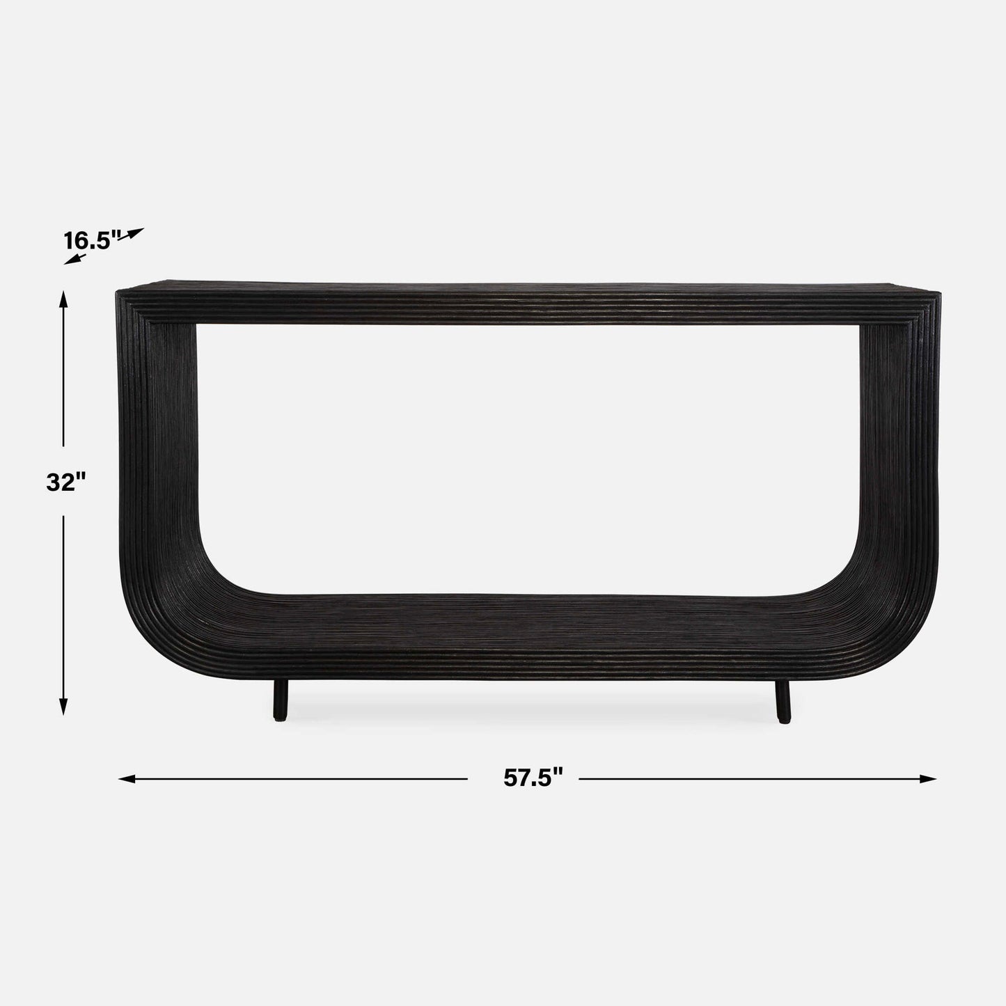 Compton - Console Table - Black