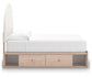 Arloster - Upholstered Panel Bed