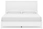 Binterglen - King Panel Bed - White
