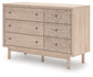 Arloster - Six Drawer Dresser