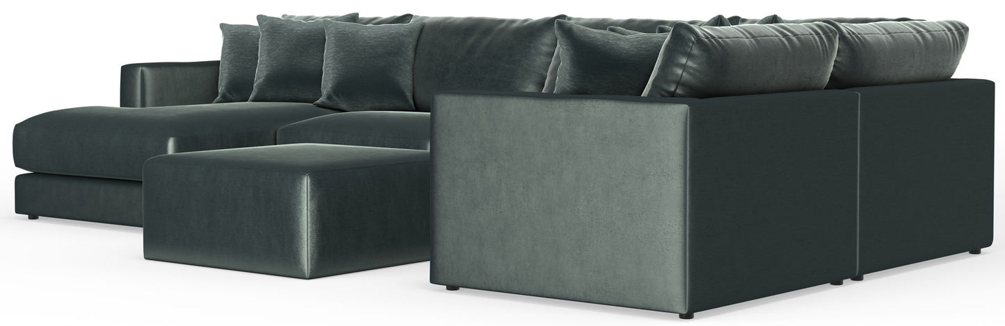 Remington - Modular Sofa And Cocktail Ottoman