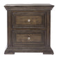 Big Valley - 2 Drawer Night Stand w/ Charging Station