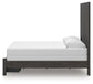 Fraluna - 3 Pc. - Queen Panel Storage Bed, Dresser And Mirror - Charcoal