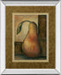 Peralicous Il By Joyce Combs - Mirror Framed Print Wall Art - Light Brown