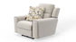Micah - Power Headrest Power Deep Seat Lay Flat Recliner - Oatmeal
