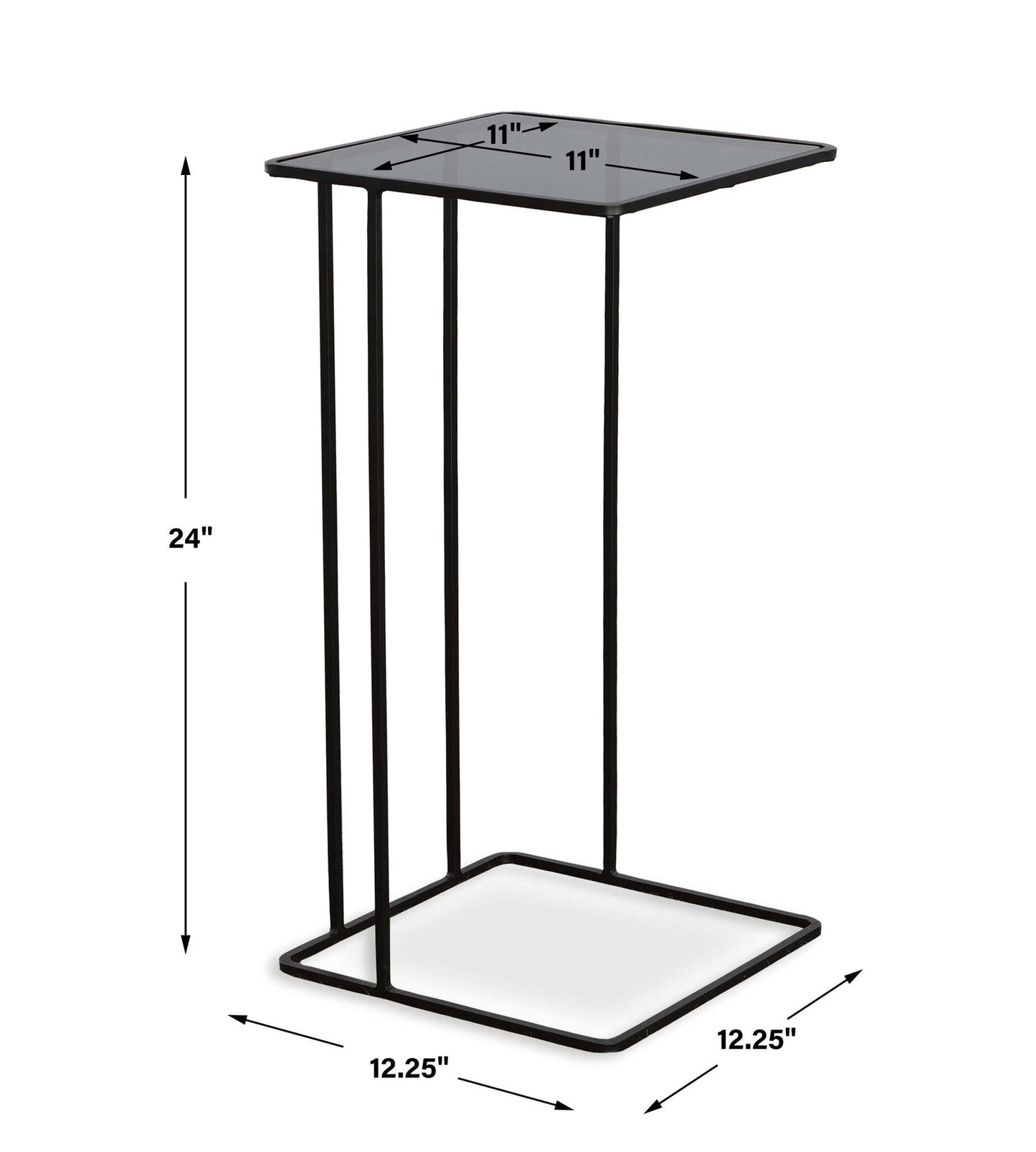 Cadmus - Accent Table - Black