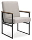 Montia - Home Office Desk, Desk Chair, Bookcase - Light Brown