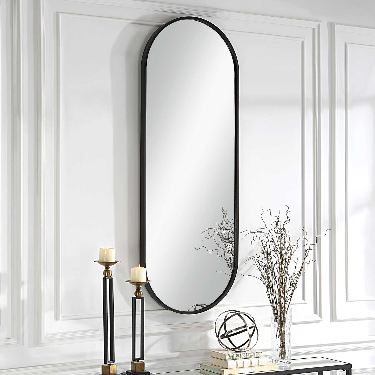 Varina - Mirror - Black