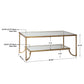 Katina - Leaf Coffee Table - Gold