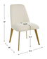 Vantage - Fabric Dining Chair - Off White