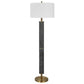 Summit - Rustic Floor Lamp - Black