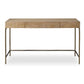 Aristotle - Natural Wood Modern Desk