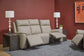 Vernon - Power Reclining Loveseat With Console, Power Headrests, Lumbar, Heat & Massage