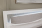 Maeling - King Upholstered Panel Bed - White