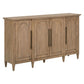 Pavilion - 4 Door Accent Cabinet - Natural