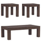 Cascade Falls - 3 Piece Set - Satin Espresso
