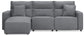Modmax II - Reclining Sectional - Salt And Pepper