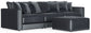 Remington - Modular Sofa And Cocktail Ottoman - Slate