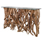 Teak Wood - Console - Light Brown