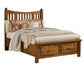Maple Road - Slat Poster Storage Bed