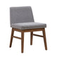 Space Savers - Upholstered Side Chair (RTA) - Brown