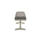 Hallendale - Upholstered Dining Bench - Gravel Wash
