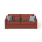 Milo - Fabric Two-Cushion Sofa With Nailhead Trim