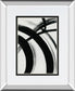 Spontaneous I By Farida Zaman Mirrored Frame - Gray