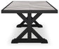 Beachcroft - Rect Dining Table W/Umb Opt