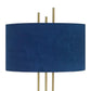 "Velvet Radiance" Metal Table Lamp (Set of 2) - Plated Gold Fiish
