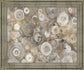 Mist Swirl Fusion - 28" x 34" Framed Wall Art - Beige