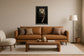 Golden Stalk - 24" x 36" Framed Wall Art - Black