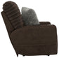 Zen - Power Recliner With CR3 Heat / Massage / Zero Gravity - Chocolate
