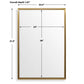Heisler - Mirror - Brass / Gold