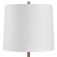 Kalo - Semi-Circular Table Lamp - Brown
